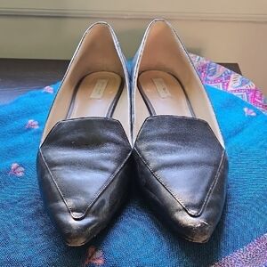 Cole Haan Black Flats Sleek Modern Design
